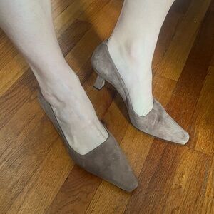 Pura Lopez kitten heels